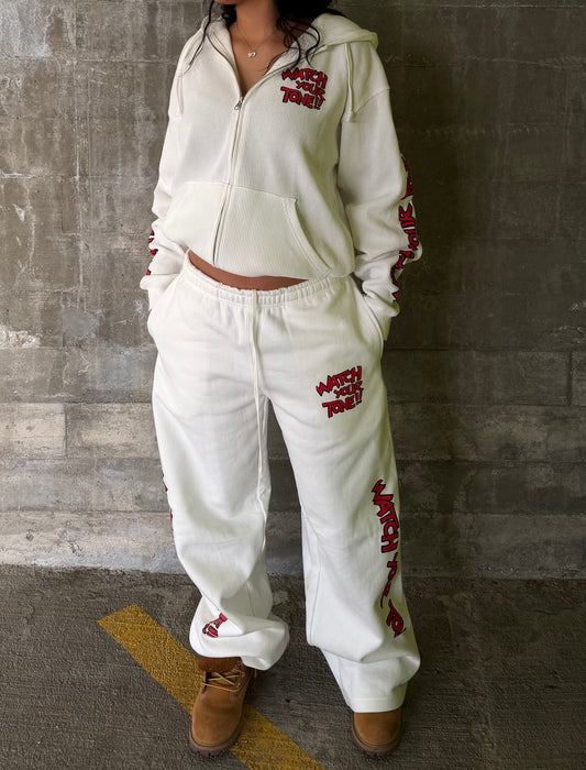 TWOTONE ARCHIVE "Thermal Zip" White