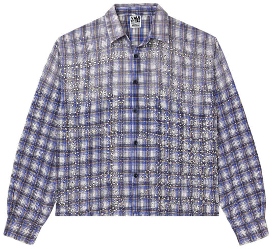 Vale Forever Blizzard Flannel 'Light Blue'