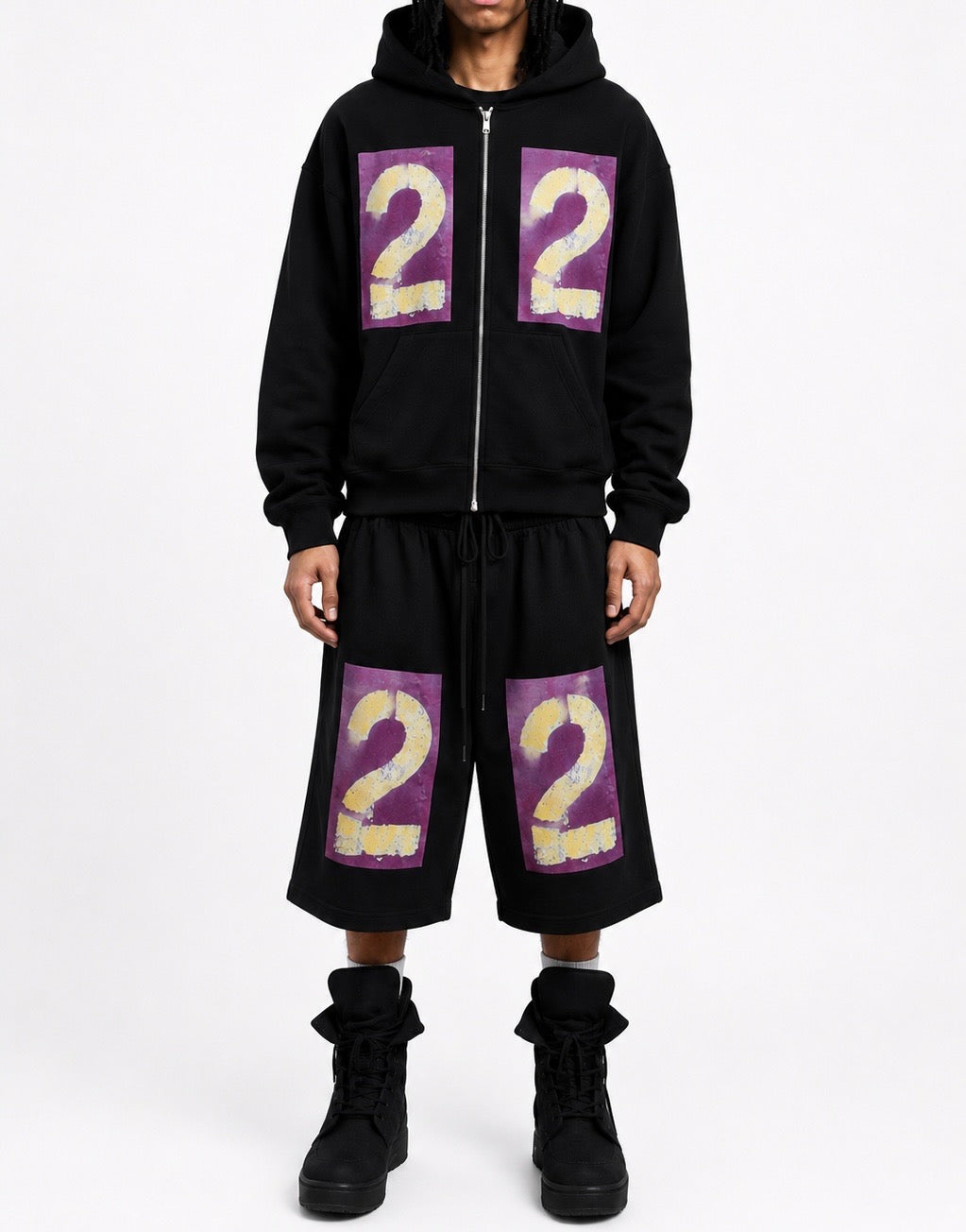 Two-Archive Sweat Shorts