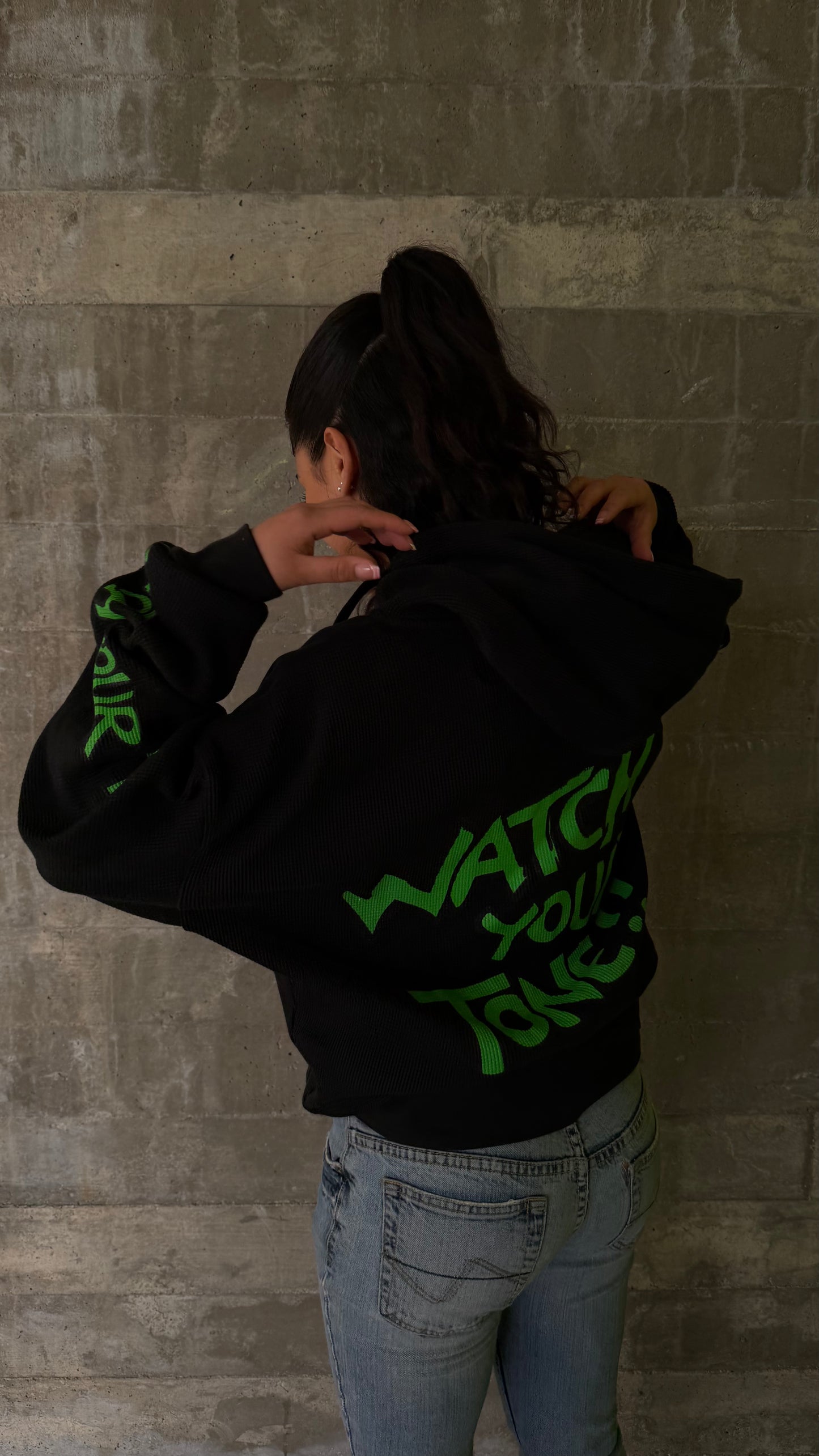 TWOTONE ARCHIVE "Thermal Zip" Black