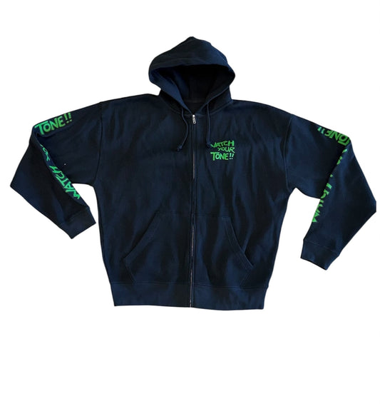 TWOTONE ARCHIVE "Thermal Zip" Black