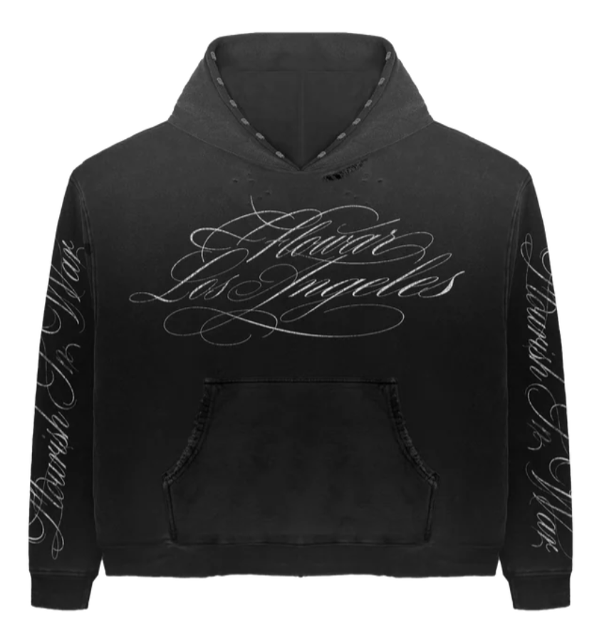 FlOWAR BLACKBERRY WASH HOODIE
