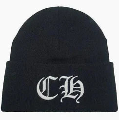 Chrome Hearts CH Logo Beanie Black