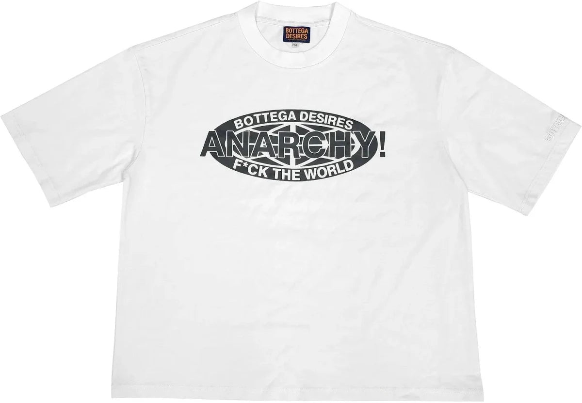 Bottega Desires Reconstructed Anarchy Tshirt (White)
