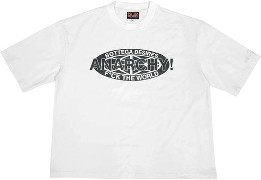 Bottega Desires Reconstructed Anarchy Tshirt (White)